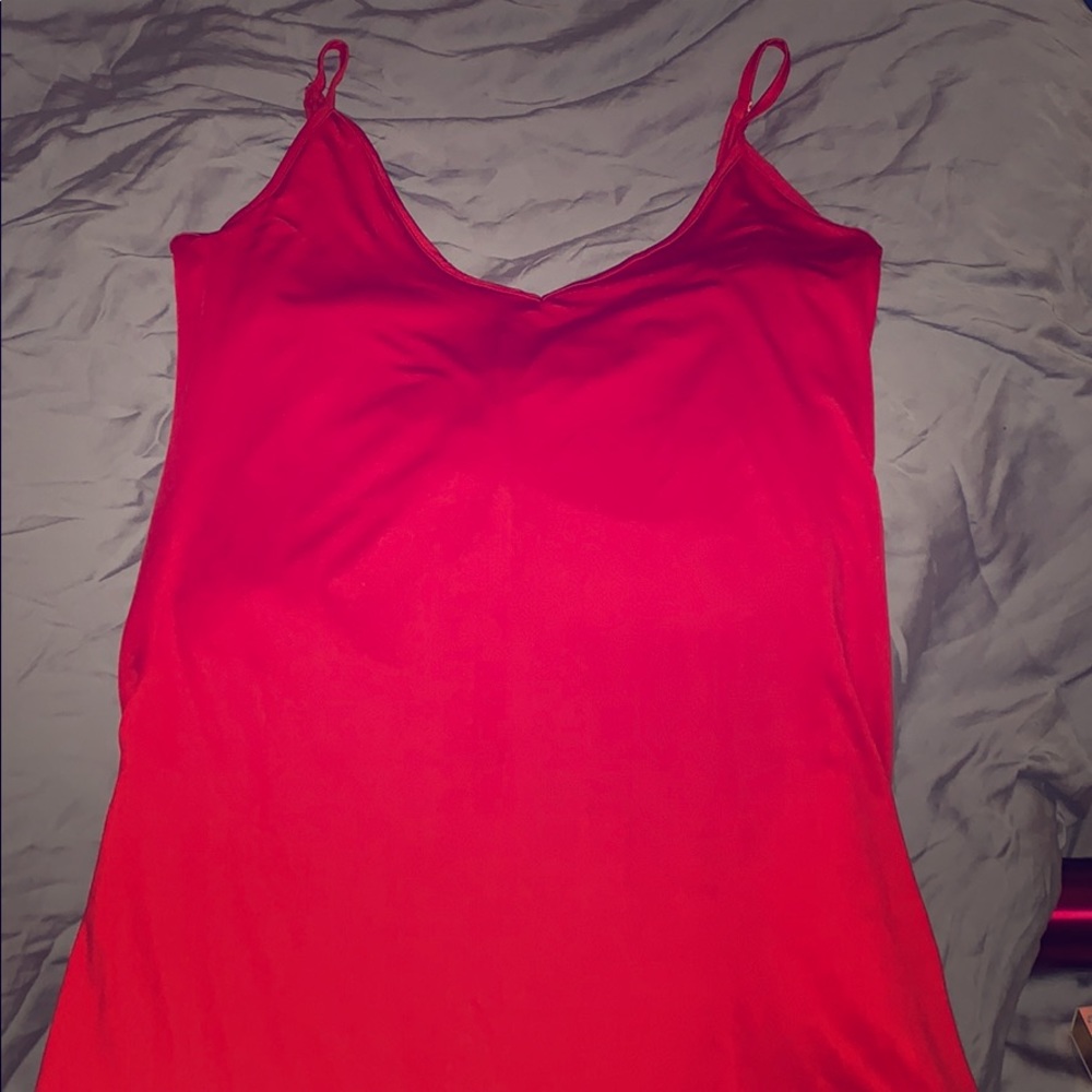 💋💃Vibrant RED long slip dress- Brand New!